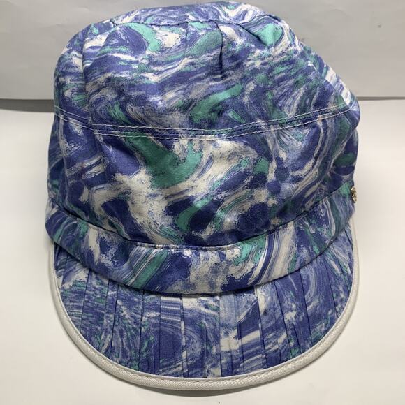 NWT Helen Kaminski Cap Visor Women’s Australia UPF 50+ Kailua Italian Fabric Hat main image 4